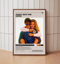 Can't Buy Me Love, Steve Rash, Minimalist Movie Poster,Home decor