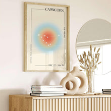 Capricorn Wall Art  Astrology Art Print  Capricorn Zodiac Poster  Spiritual Wall Art   High Quality 1556158600
