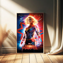 Captain Marvel Movie Poster, Room Decor, Home Decor, Art Poster for Gift 1570798468