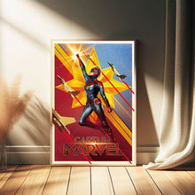 Captain Marvel Movie Poster, Room Decor, Home Decor, Art Poster for Gift 1591894076