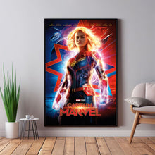 Captain Marvel Movie Poster, Room Decor, Home Decor, Art Poster for Gift 1570798468