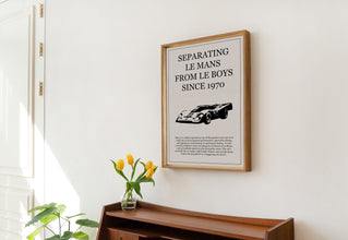 Car Enthusiast Retro Porsche 917 Print, Car Enthusiast car and driver Wall Art, Trendy Headline Poster 1445140203