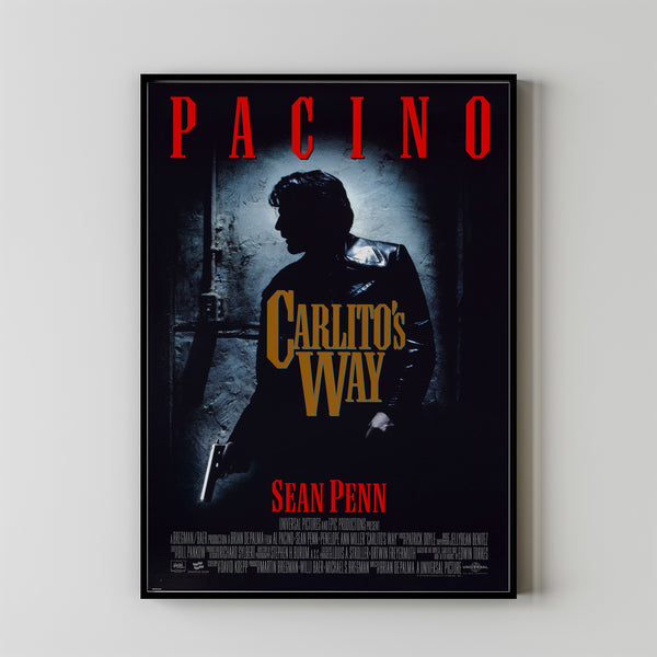 Carlito's Way Movie Poster Art Print Movie Posters Gift for Movie lovers 1