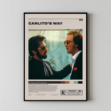 Carlito's Way Poster,Brian De Palma, Minimalist Movie Poster