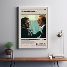 Carlito's Way Poster,Brian De Palma, Minimalist Movie Poster