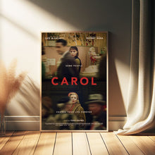 Carol Movie Poster Classic Film - Room Decor Wall Art - Canvas Fabric Print - Poster Gift 1600750429