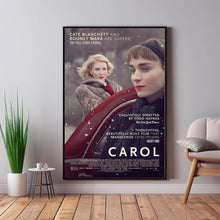 Carol Movie Poster Classic Film - Room Decor Wall Art - Canvas Fabric Print - Poster Gift 1511228867