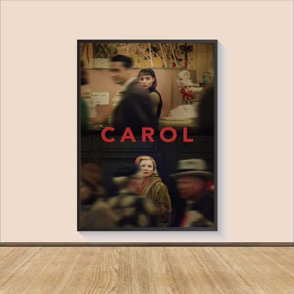 Carol Movie Poster Print, Canvas Wall Art, Room Decor, Movie Art, Gifts for HimHer, Wall Art Print, Vintage Film Art 1556342642