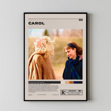 Carol Poster,Todd Haynes, Minimalist Movie Poster,home decor