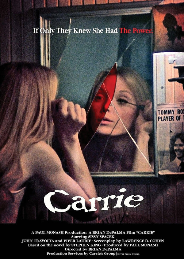 Carrie Alternative Film Movie Print Wall Art Poster 1578889081