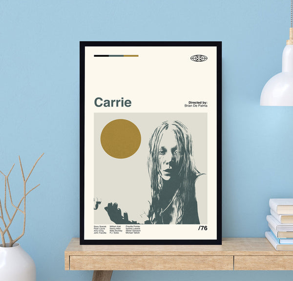 Carrie Movie Poster, Carrie Poster, Brian De Palma, Retro Movie Poster, Minimalist Art, Vintage Poster, Modern Art, Wall Decor, Home Decor 1700821661