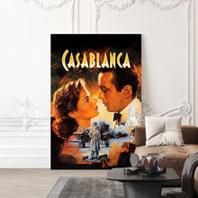 Casablanca Movie Poster - High Quality Canvas Art Print - Room Decoration - Art Poster For Gift 1620510097