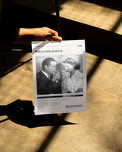 Casablanca Movie Poster, Claude Rains Wall Art, Minimalist Wall Decor, Mid Century Design, High Quality Film Print, Gift for Movie Lovers 1761805033