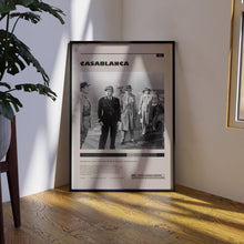 Casablanca Movie Poster, Ingrid Bergman Wall Art, Minimalist Wall Decor, Hollywood Film Print, Gift for Movie Lovers 1747614068