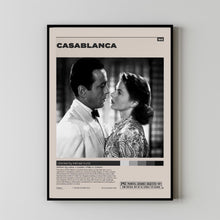Casablanca Poster,Michael Curtiz, Minimalist Movie Poster,home decor