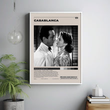 Casablanca Poster,Michael Curtiz, Minimalist Movie Poster,home decor