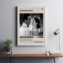 Casablanca Poster,Michael Curtiz, Minimalist Movie Poster,home decor