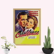 Casablanca (1942) Movie Poster Print, Canvas Wall Art, Room Decor, Personalized gift, Gifts for HimHer, Wall Art Print 1554954398
