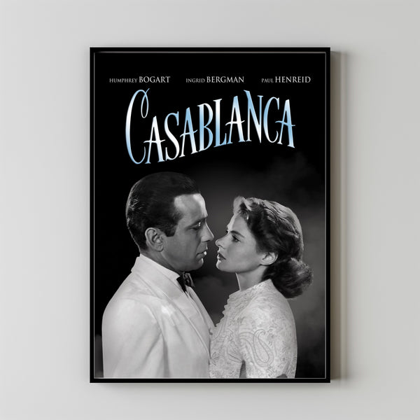 Casablanca (1943) Poster Art Print Movie Posters Gift for Movie lovers 2