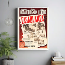 Casablanca (1943) Poster Art Print Movie Posters Gift for Movie lovers 3