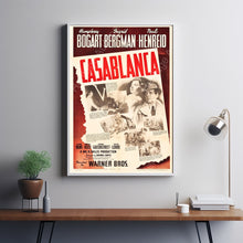 Casablanca (1943) Poster Art Print Movie Posters Gift for Movie lovers 3