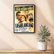 Casablanca (1943) Poster Art Print Movie Posters Gift for Movie lovers 5
