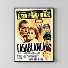 Casablanca (1943) Poster Art Print Movie Posters Gift for Movie lovers 5