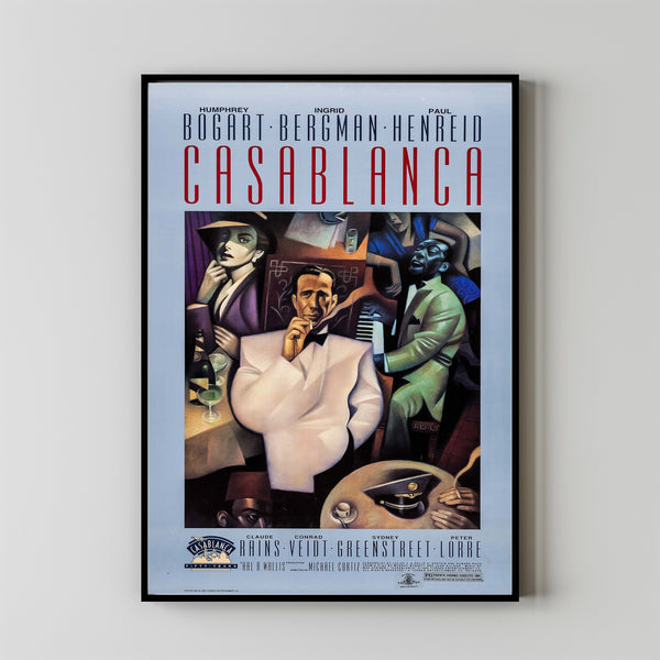 Casablanca (1943) Poster Art Print Movie Posters Gift for Movie lovers 6