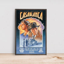Casablanca   Movie Poster- Room Decor Wall Art - Canvas Fabric Print - Poster Gift 1654608837