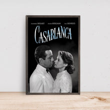 Casablanca   Movie Poster- Room Decor Wall Art - Canvas Fabric Print - Poster Gift 1519127399