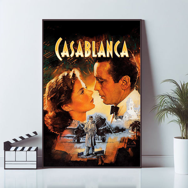 Casablanca, Movie Poster, Wall Art Prints, Art Poster, Canvas Material Gift, Keepsake, Home Decor, Live Room Wall Art 1673886360
