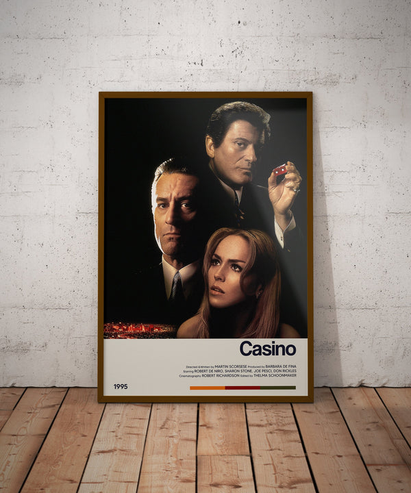 Casino Movie Poster - Modern Movie Poster Print - Wall Art Poster Decor - Movie Posters Art - Vintage Poster Art - Minimalist Movie Poster 1653869630 - Copy