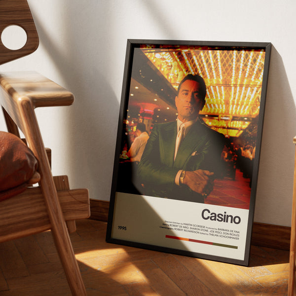 Casino Movie Poster - Modern Movie Poster Print - Wall Art Poster Decor - Movie Posters Art - Vintage Poster Art - Minimalist Movie Poster 1653869630 - Copy (2)