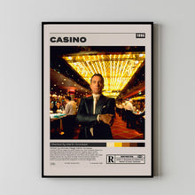 Casino Movie Poster, Martin Scorsese, Minimalist Movie Poster