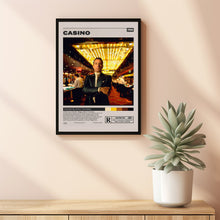 Casino Movie Poster, Martin Scorsese, Minimalist Movie Poster