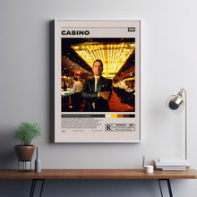 Casino Movie Poster, Martin Scorsese, Minimalist Movie Poster