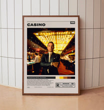 Casino Movie Poster, Martin Scorsese, Minimalist Movie Poster