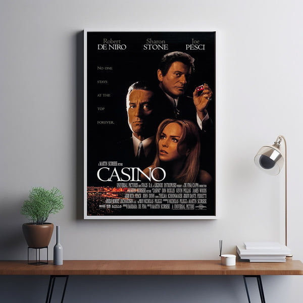 Casino Poster Art Print Movie Posters Gift for Movie lovers 2
