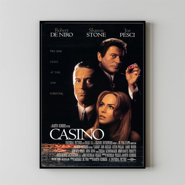 Casino Poster Art Print Movie Posters Gift for Movie lovers 3