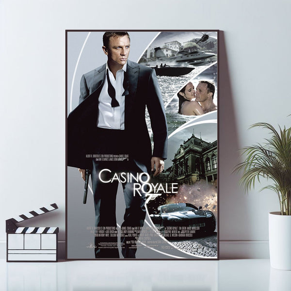 Casino Royale, Movie Poster, Wall Art Prints, Art Poster, Canvas Material Gift, Keepsake, Home Decor, Live Room Wall Art 1581309660