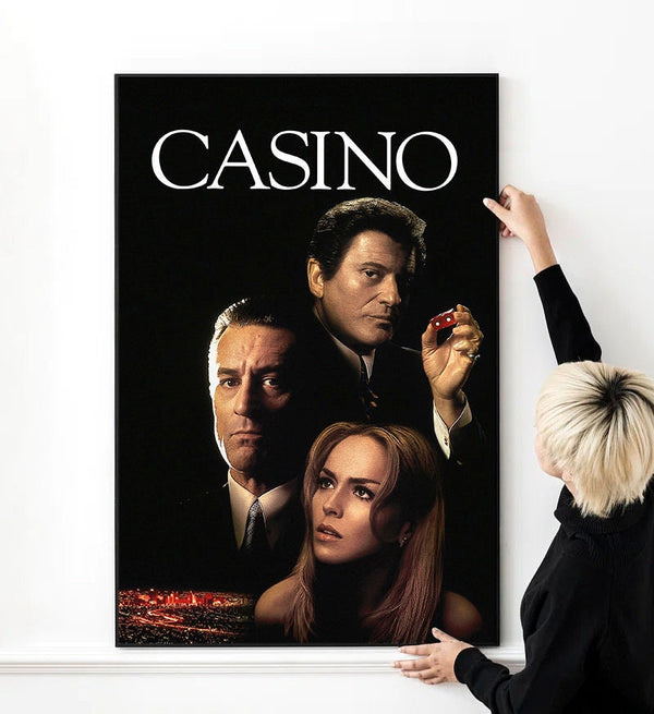 Casino (1995) Movie Poster High Quality Print Photo Wall Art Canvas Cloth Poster Multi size 1555584131