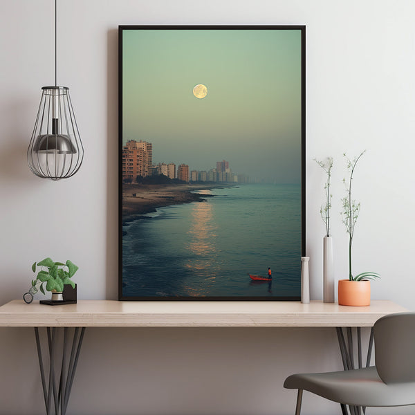 Caspian Sea Poster - Breathtaking Wall Art | Perfect Travel Gift for Caspian Sea Admirers