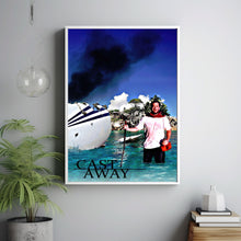 Cast Away Movie Poster, Room Decor, Home Decor, Art Poster for Gift