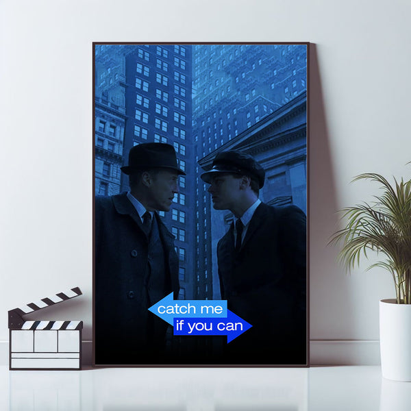 Catch Me If You Can Movie Poster, Wall Art Prints, Canvas Material Gift, High quality Canvas art print, Home Decor, Keepsake 1654642927