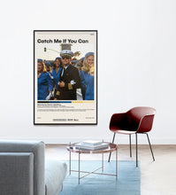 Catch Me If You Can Poster   Steven Spielberg Minimalist Movie Poster, Vintage Retro Art Print, Custom Poster, Wall Art Print, Home Decor 1056143301