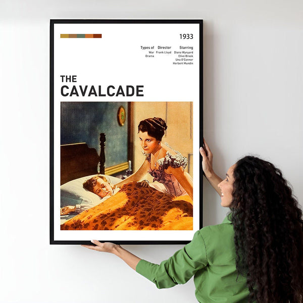 Cavalcade Movie Poster  Minimalist  Midcentury Poster  Wall Art Print  Retro Movie Poster 1749548995