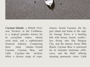 Cayman Islands Wall Art Poster  Cayman Islands Black White Poster  Poster  Art Gift 1665763761