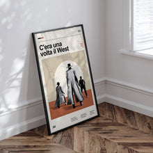 C'era una volta il West Movie Poster  Minimalist  Midcentury Poster  Wall Art Print  Retro Movie Poster 1716277964