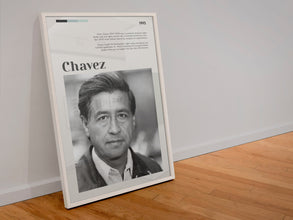 Cesar Chavez Poster Wall Art labor leader civil rights activist Dolores Huerta Farm Workers  Poster  Art Gift 1550505770