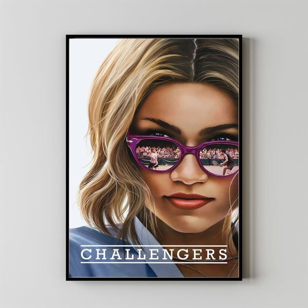 Challengers Movie Poster Print, Canvas Wall Art, Room Decor, Movie Art, Gifts for HimHer, Wall Art Print, Vintage Film Art